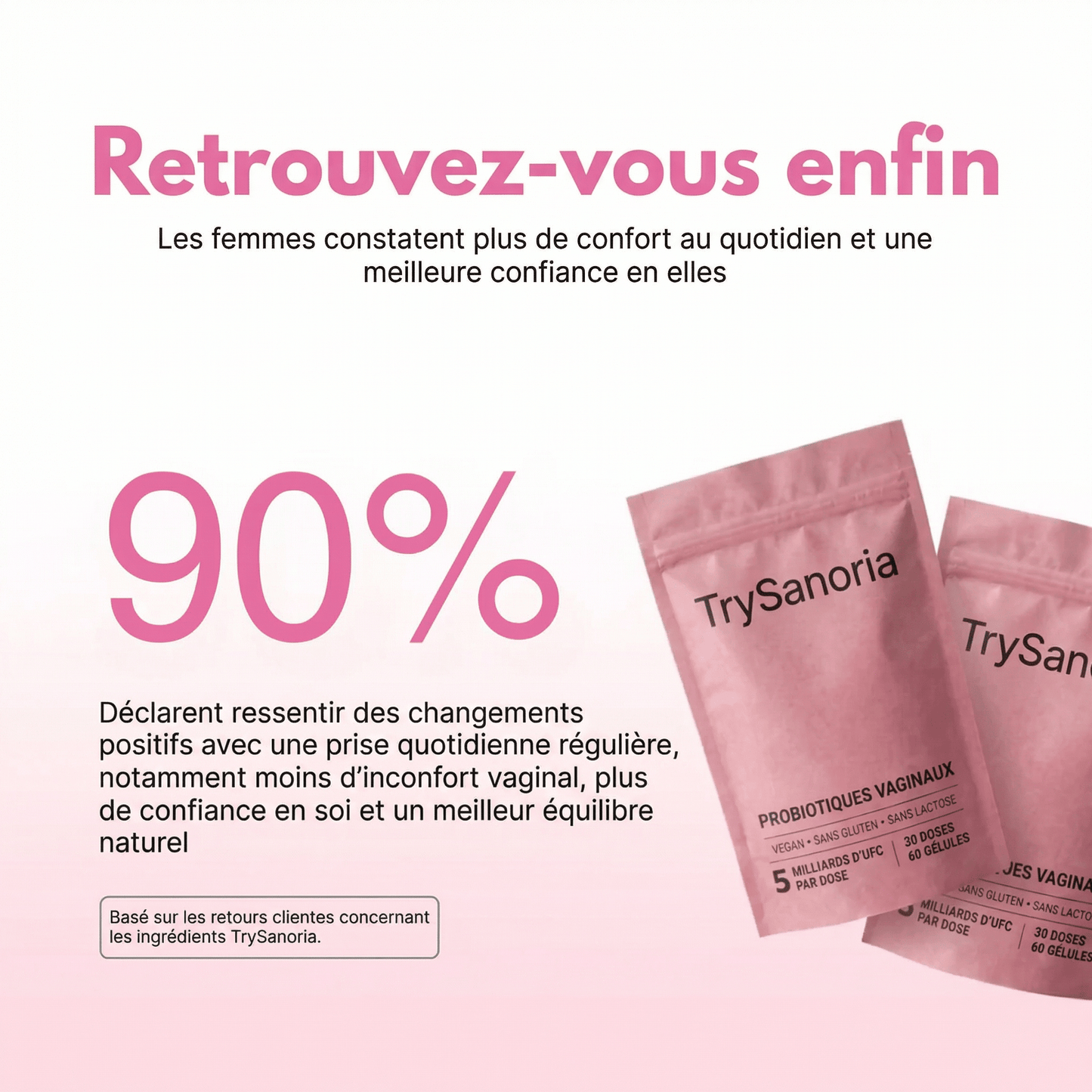 Blend probiotique vaginal